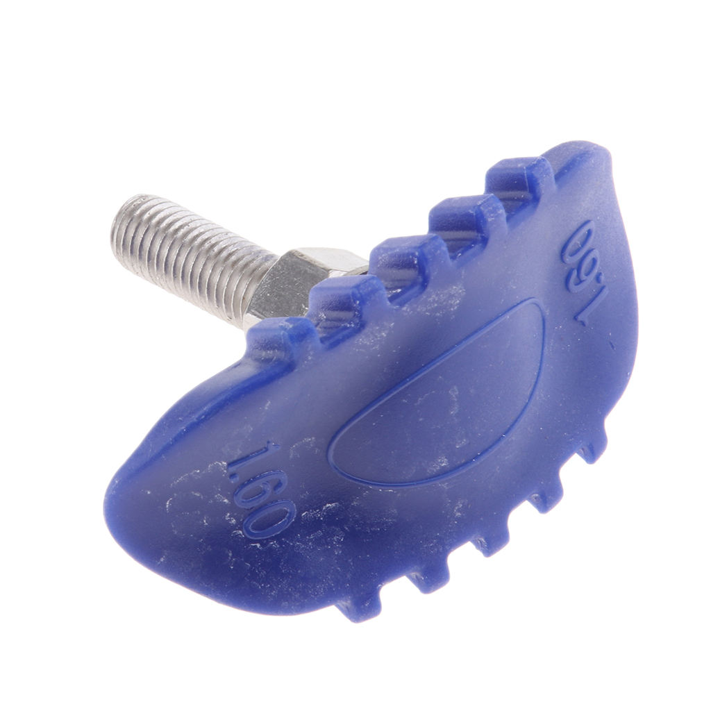 dolity Security Bolt 1.60 1.85 2.15 Rim Lock - Dirt Bike Motorcycle Wheel Tyre Lock Blue