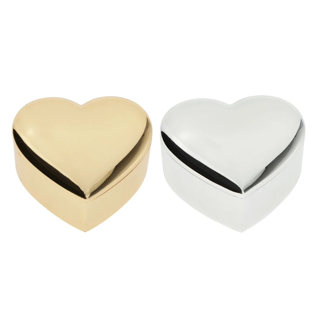 Love Heart Shape Gift Box Box Trinket Display Jewelry Box Organizer Box
