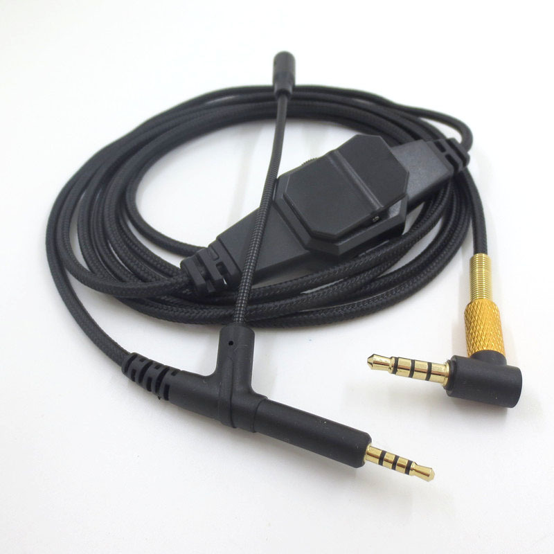 200 cm für BOSE 700 QC25 QC35 OE2 Gaming Headset Audio Headset Kabel Boom Mikrofon V-MODA Computer 3,5 bis 2,5mm PS4 Xbox One PC – Detail 2