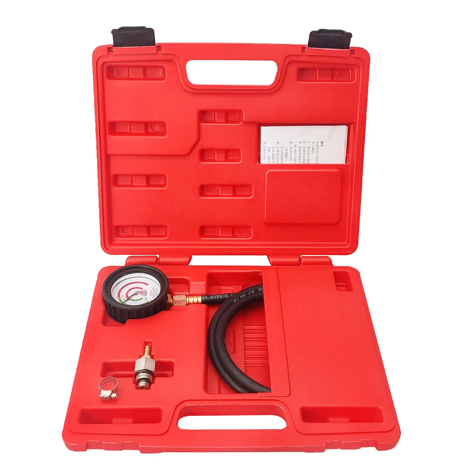 Exhaust Back Pressure Tester Set Pressure Gauge Test Tool Kit Sensor, High Perdormance