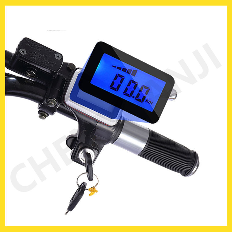 60V LCD Schalter Griff Display Getriebe High und Low Speed Nachtlicht für Citycoco Modifizierte Zubehör Teile – Detail 5
