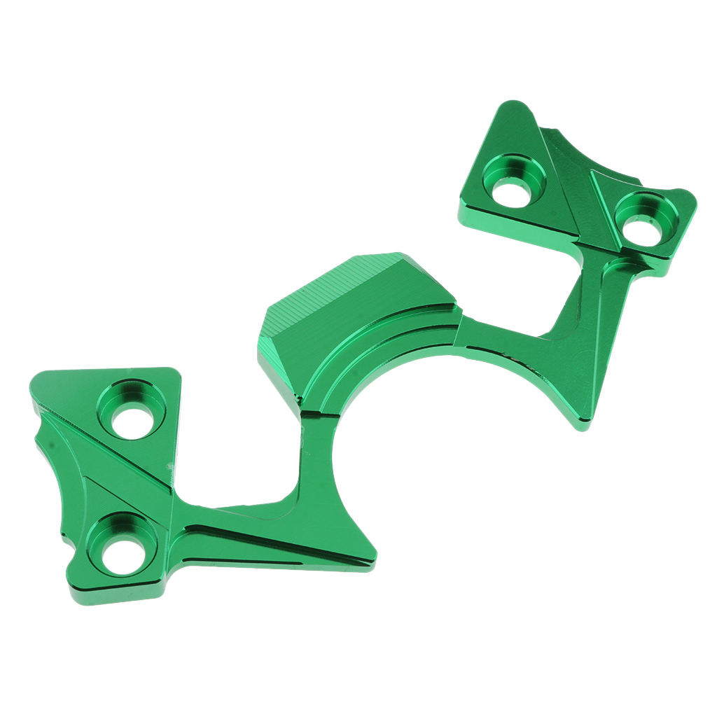 Front Upper Triple Tree Yoke Top Fork Clamp Green for Kawasaki Ninja 250 300