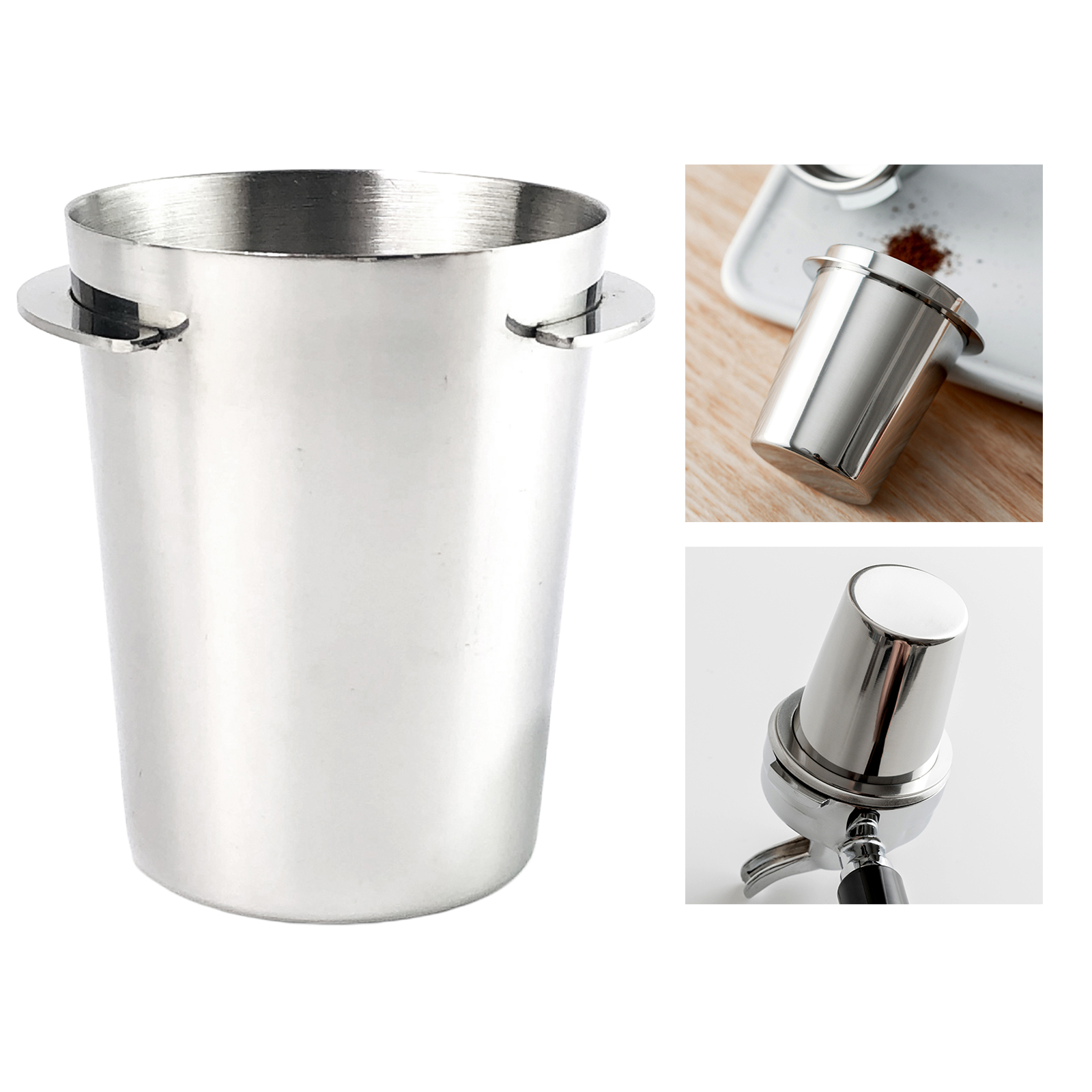 Stainless Steel Coffee Dosing Cup Powder Feeder Fit For Espresso Machine