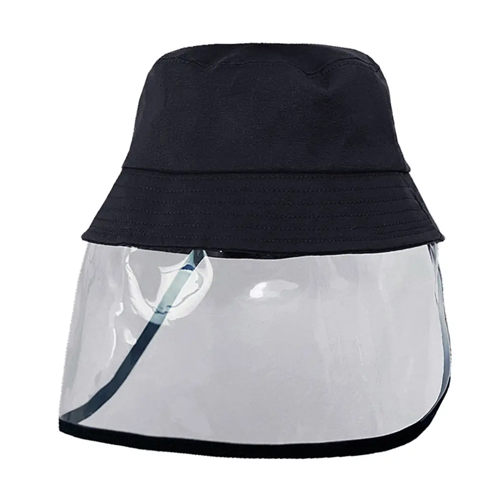 Baby Kids Anti-spitting Protective Hat Hat Children Solid Dustproof Cover Baby  Summer Hat Cover Outdoor Safety Fishing 