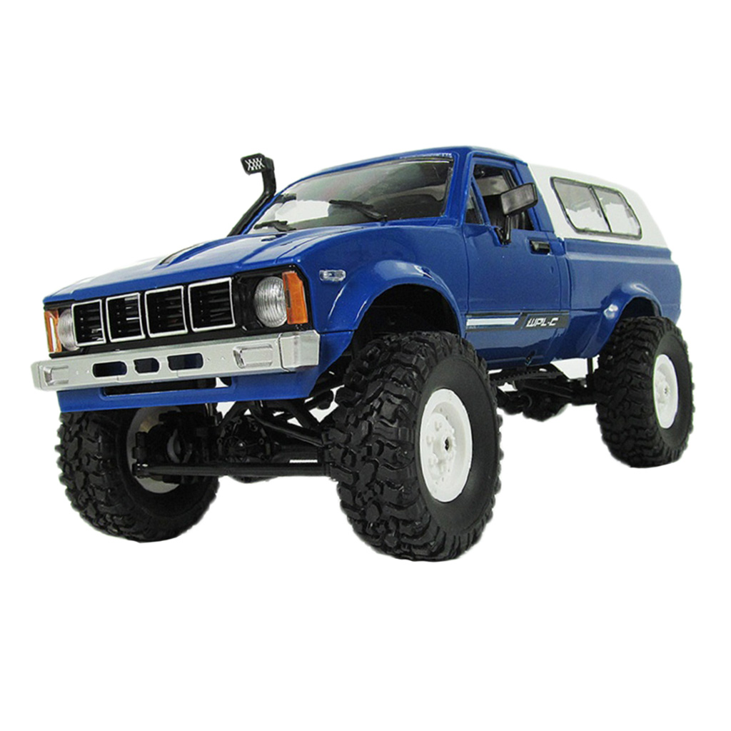 WPL C24 1/16 Scale 4WD Pickup Truck, Ready to Run, with 2.4Ghz Radio Controller