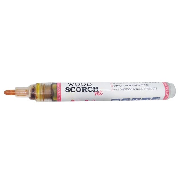 Scorch Marker Wood Burning Pen Medium Tip Pyrography Marker - Temu