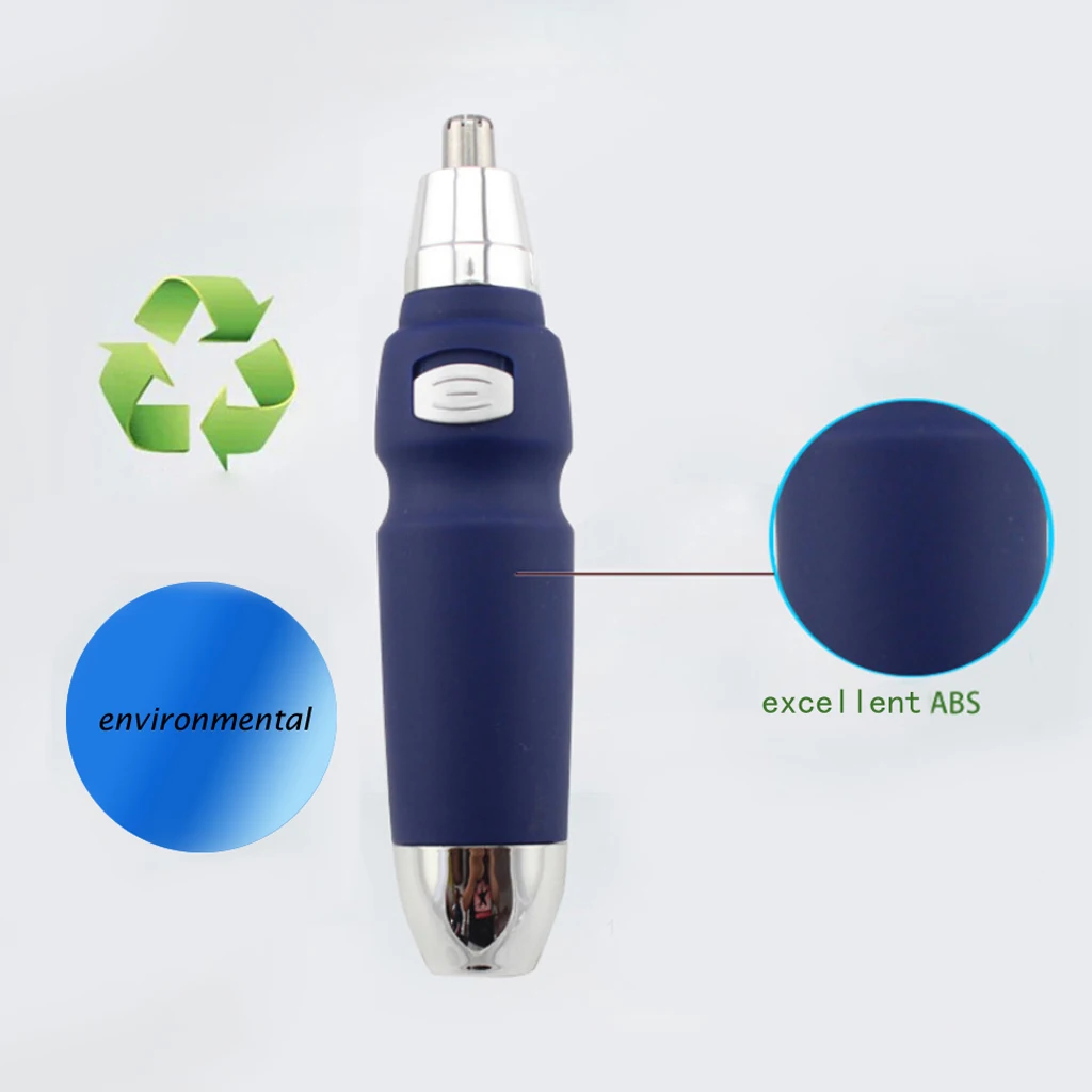 Travel Electric Nasal Nose Hair Trimmer Remover Clean Personal Care Gift