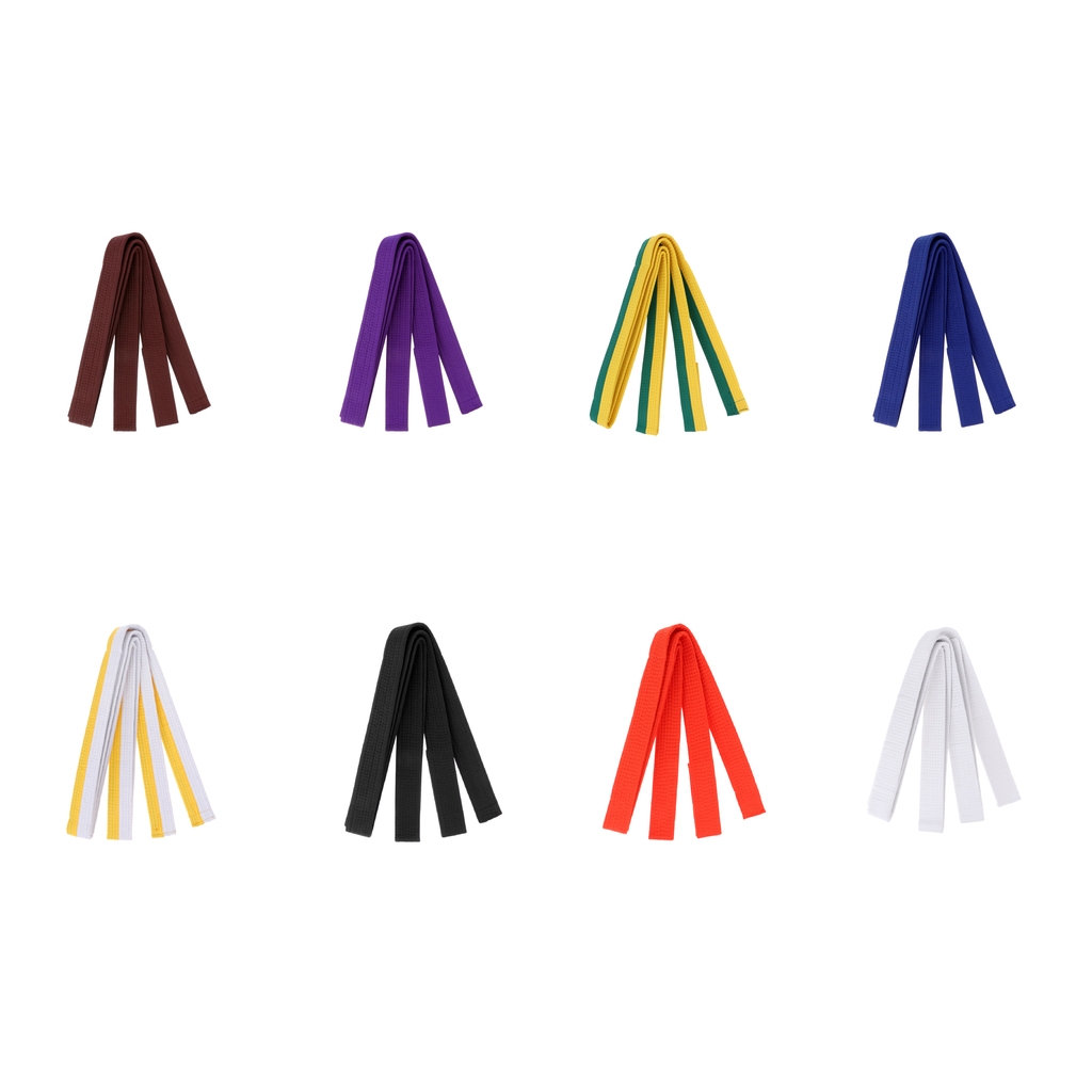 Professional Taekwondo Belt Karate Judo Double Wrap Martial Arts Stripe Sports Belt