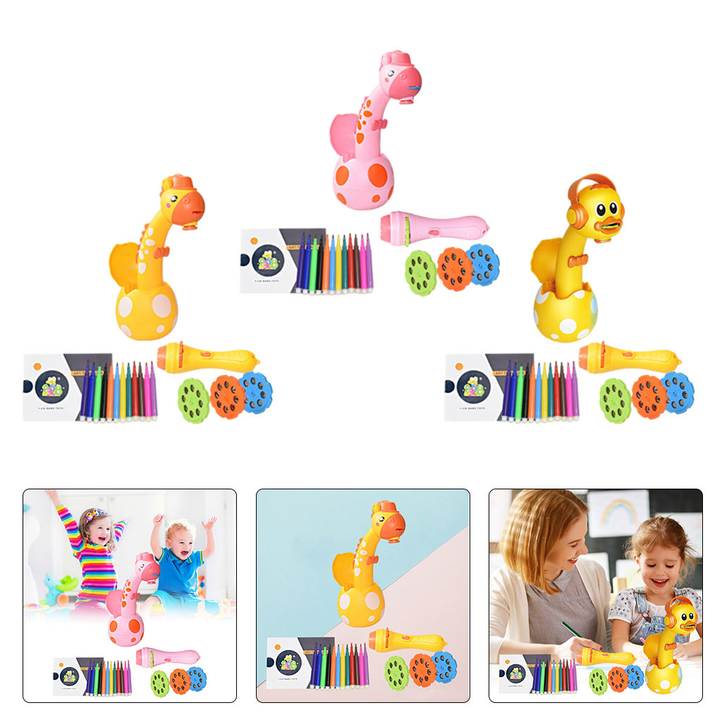 Trace and Draw Projector Toy Painting Toy Painting Tools Projector Painting Toy for Boys Girls