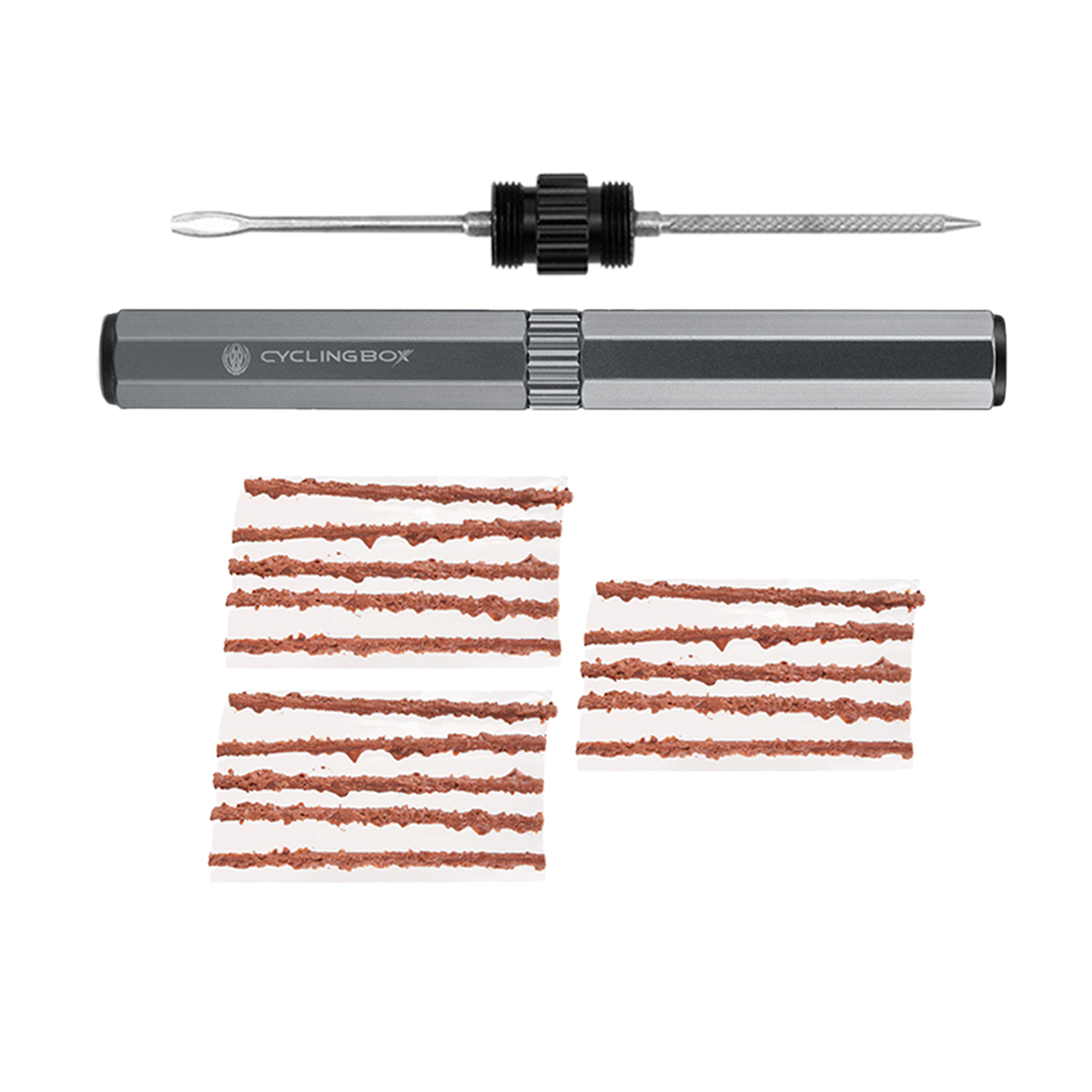 Bicycle Tubeless Tire Repair Tools Kit Mini MTB Road Bike Tyre Plug Puncture Flat Fix Patch Drill Portable Sealant Rubber Stripe