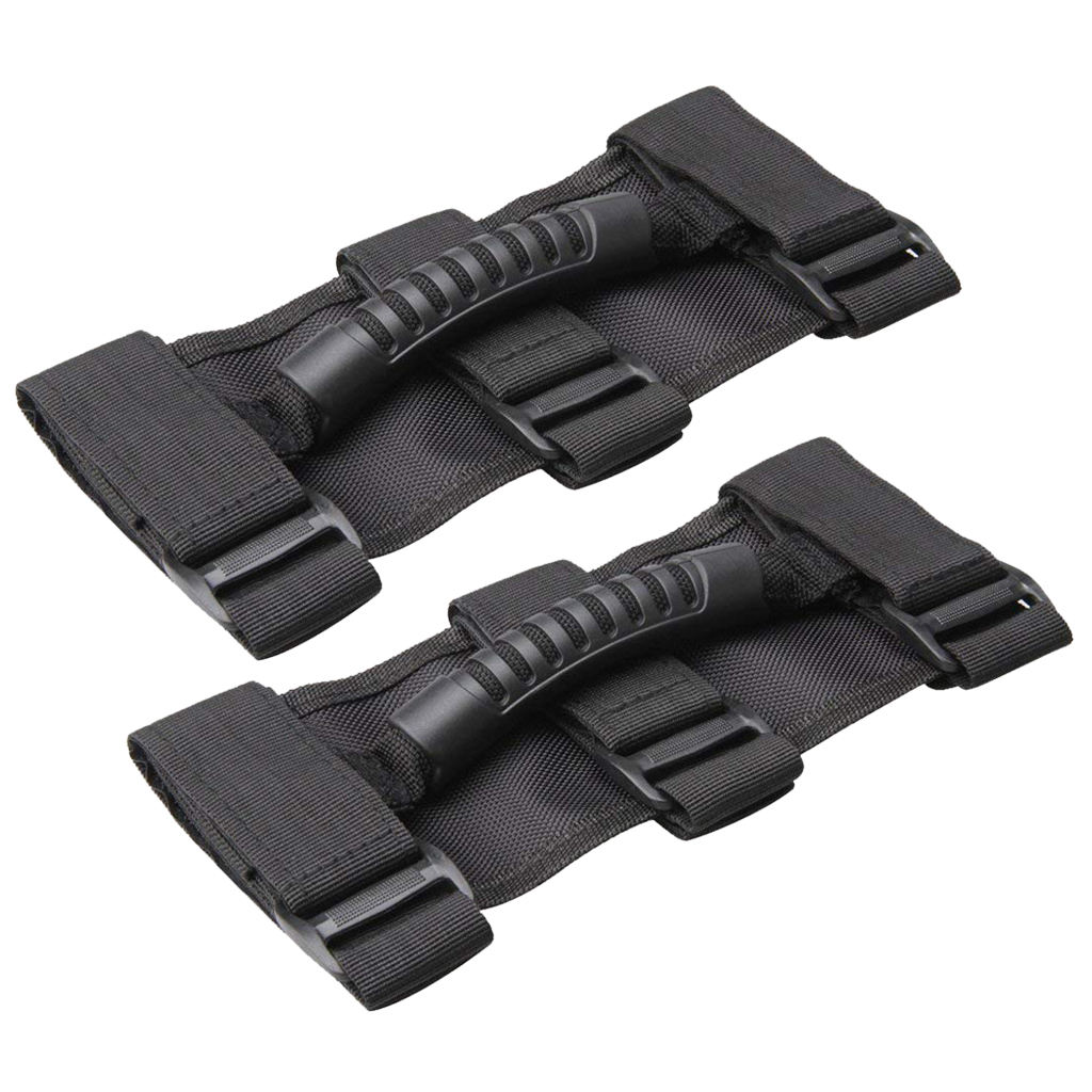 2Pieces Roll Bar Grab Handles Grib Hand Holder For Jeep Wrangler JK TJ YJ