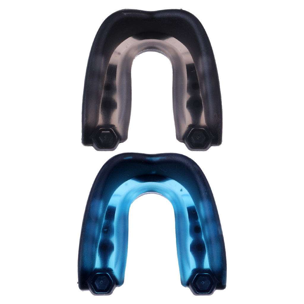 2X Boxing Kickboxing Mouth Guards Football Basketball Rugby Teeth Protector