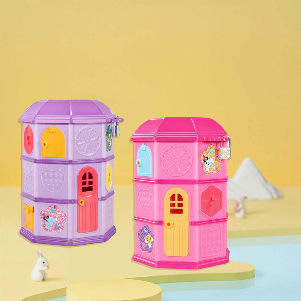 Light and Music Surprise Treasure Box Treasure Chest with Keys Mystery Case Lucky Box Bracelet Necklace for Kids Birthday Gift