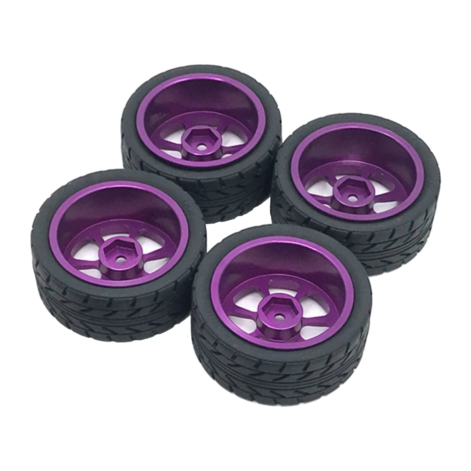 4pcs RC Tires Wheel Rims fits for WLTOYS 144001 1/14 A959 RC Car Accessories 