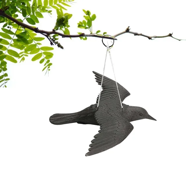 Simulazione corvo plastica uccello caccia esca decorazione Anti piccione  Spike per sbarazzarsi di piccioni e spaventare gli uccelli controllo dei  parassiti Hot - AliExpress