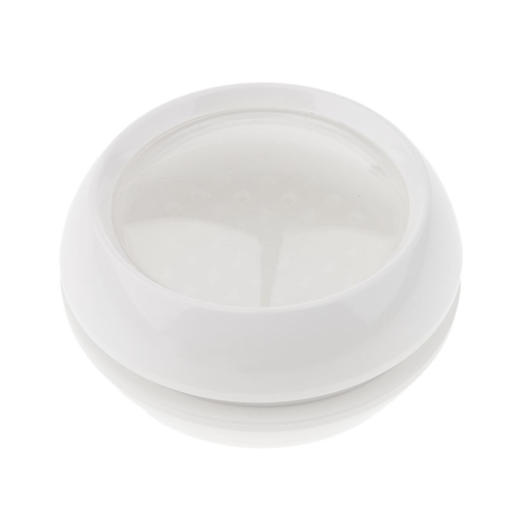 Clear Top Makeup Powder Blusher Box Container Bottle Compact Jar With Sifter