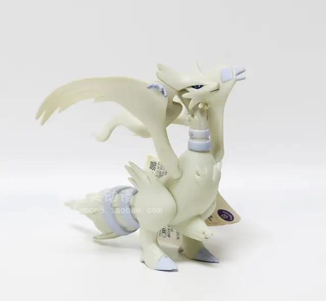 Pokemon Dragon and Electric Type Reshiram Zekrom Joints Movable Action  Figure Model Toys