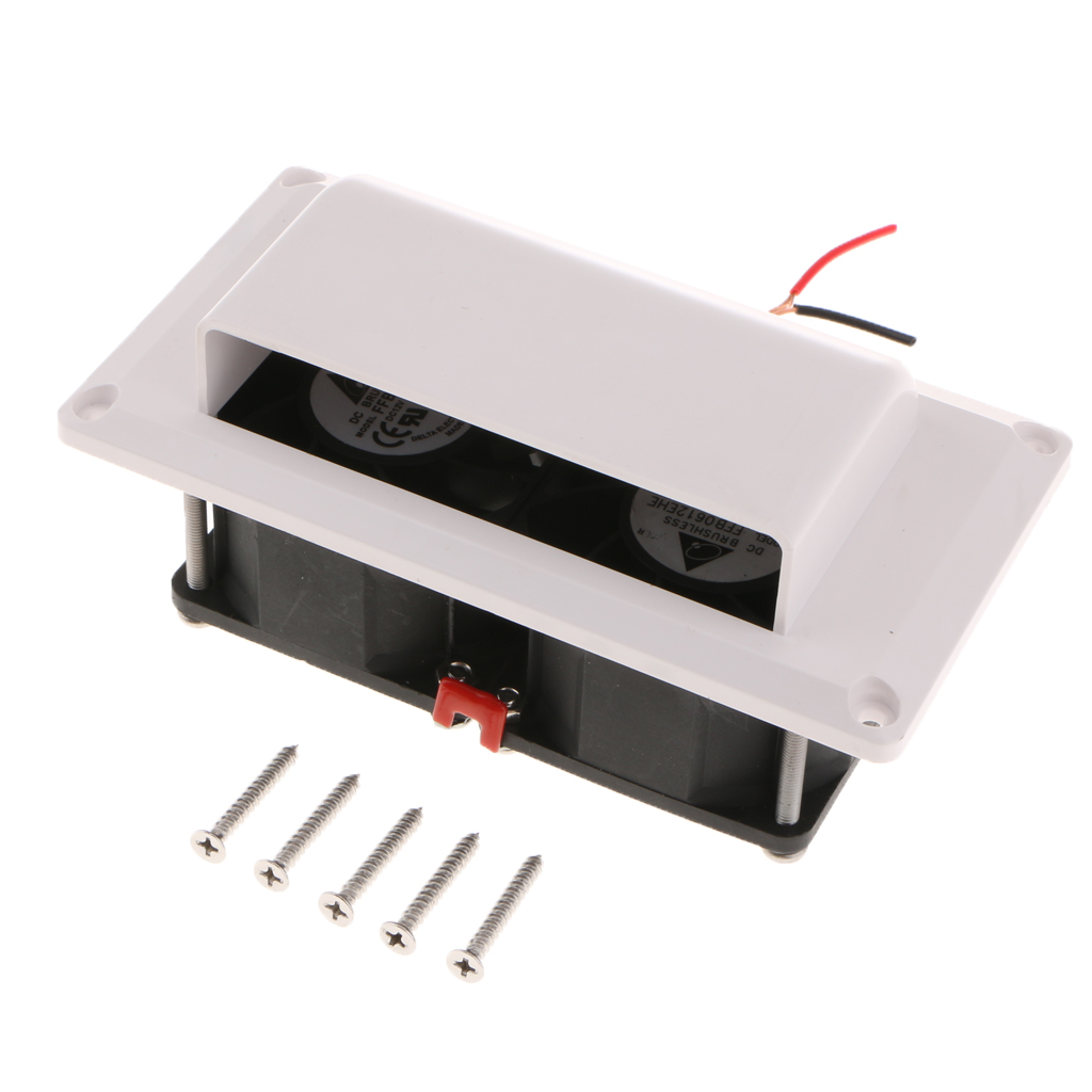 Roof Exhaust Fan Vent 12V 25W Exhaust Fan Boat Camper Trailer RV Part