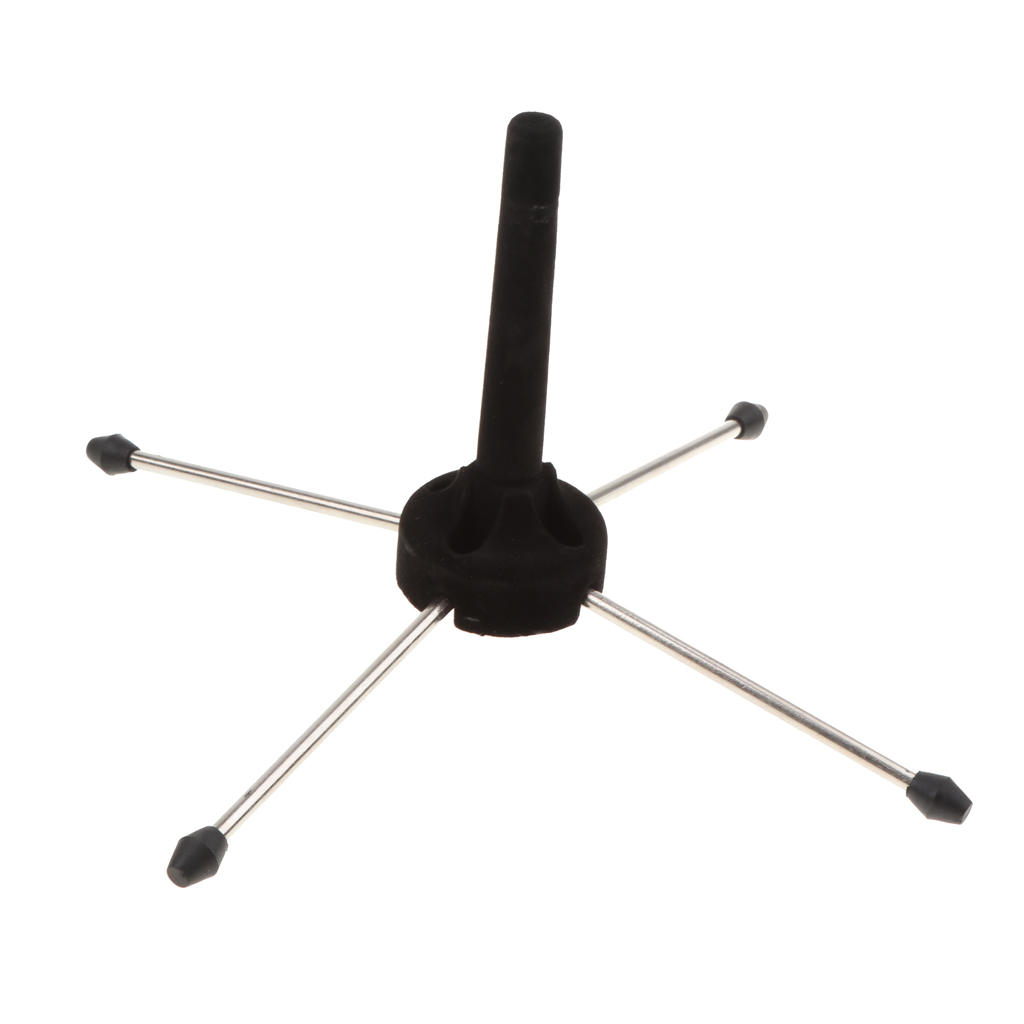 Foldable Saxophone Stands Portable Mount for Flute Clarinet - 21X16cm