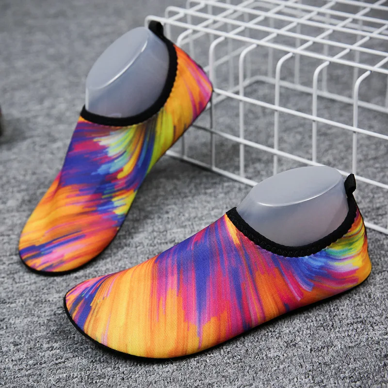 Men Women Water Shoes Aqua Yoga Sock Exercise Pool Beach Dance Shoe Sneaker Swim Surf Sail Slip On Sneakers