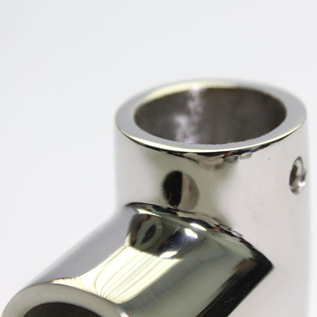 316 Stainless Steel Boats Handrail T/Tee Fitting - Heavry Duty 90 Degree Rail Connector for 22mm Pipe Tubing