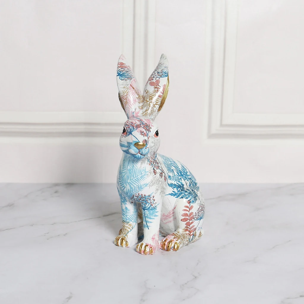 Creative Statue Home Decoration Modern Nordic Cute Animal Resin Art Sculpture Crafts Desktop Decor Ornaments