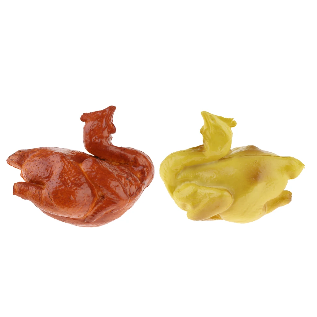 Fake Food, Simulation Artificial Chicken & Duck, Kitchen Toy Decoration, Decorative Cooking Display Accessories