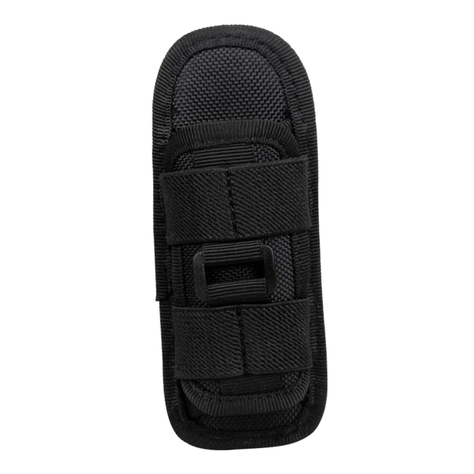 Black Police Security Flashlight Pouch Holster Holder with Belt Clip for Flash Light Outdoor Hunting Travel Climbing