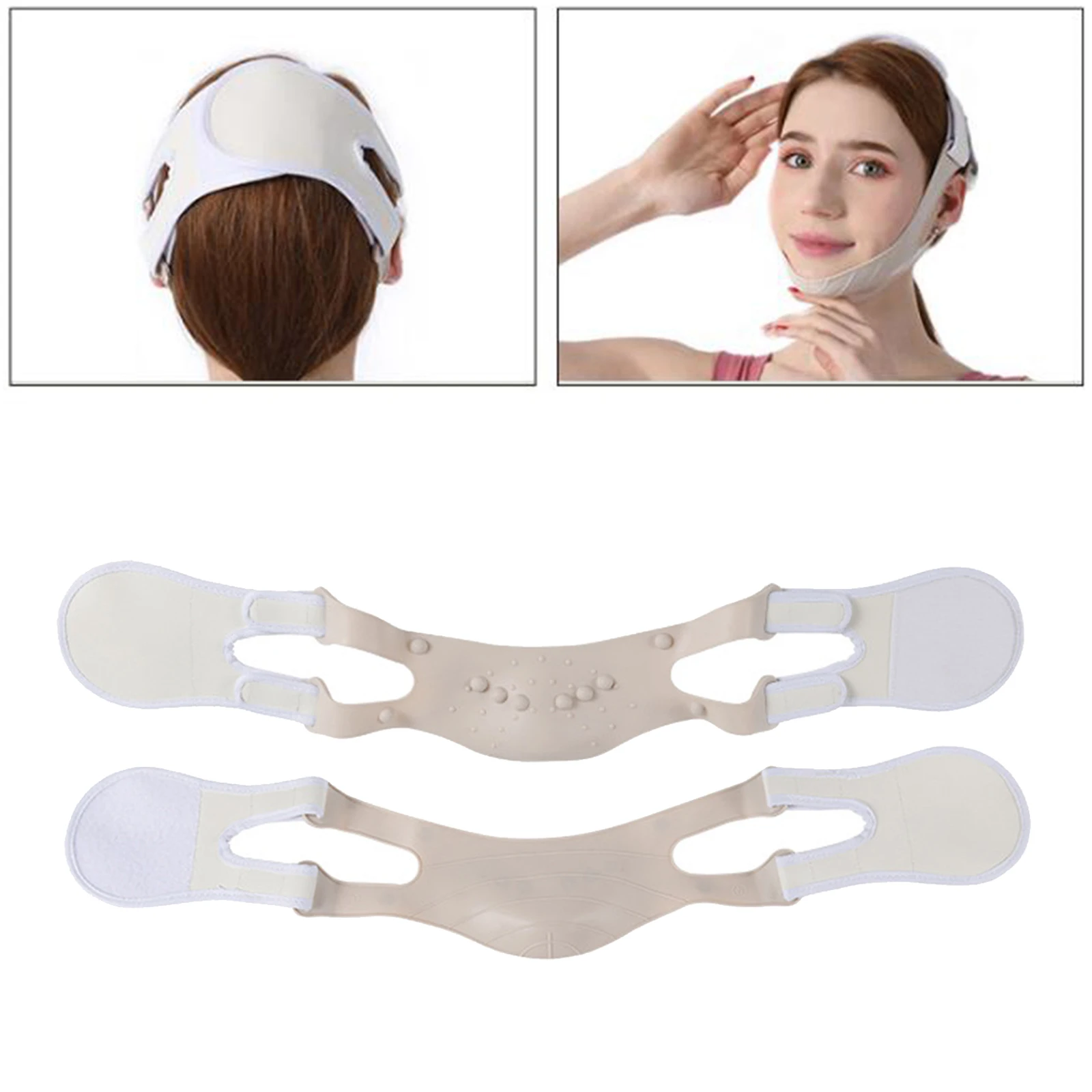 Face Slimming Strap Double Chin Reducer Sleeping Face Face Lifting up Belt V Line Reusable Shaper Lifter Machine Band