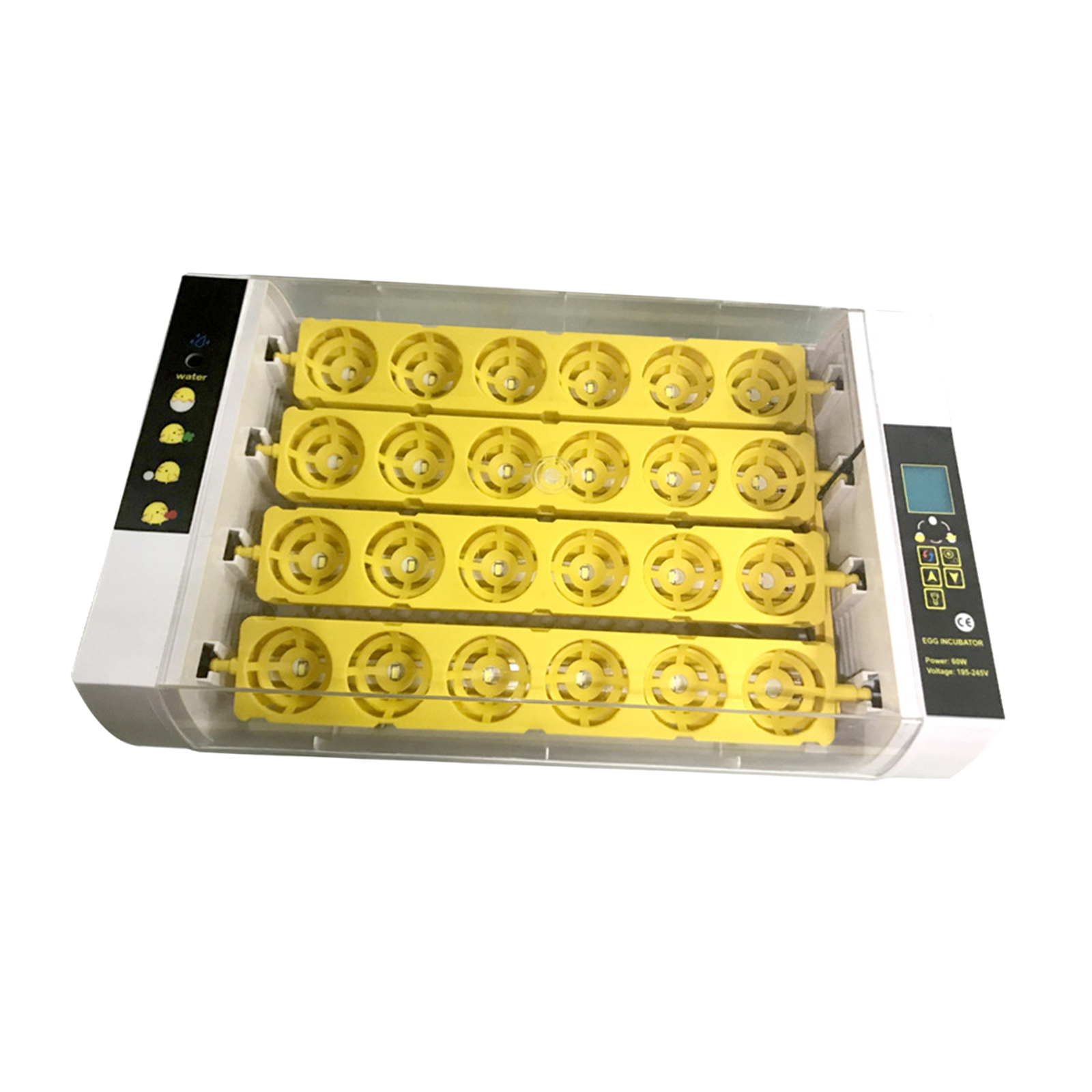 Auto Egg Incubator 24-Egg Automatic Goose Eggs Hatcher Hatching Machine