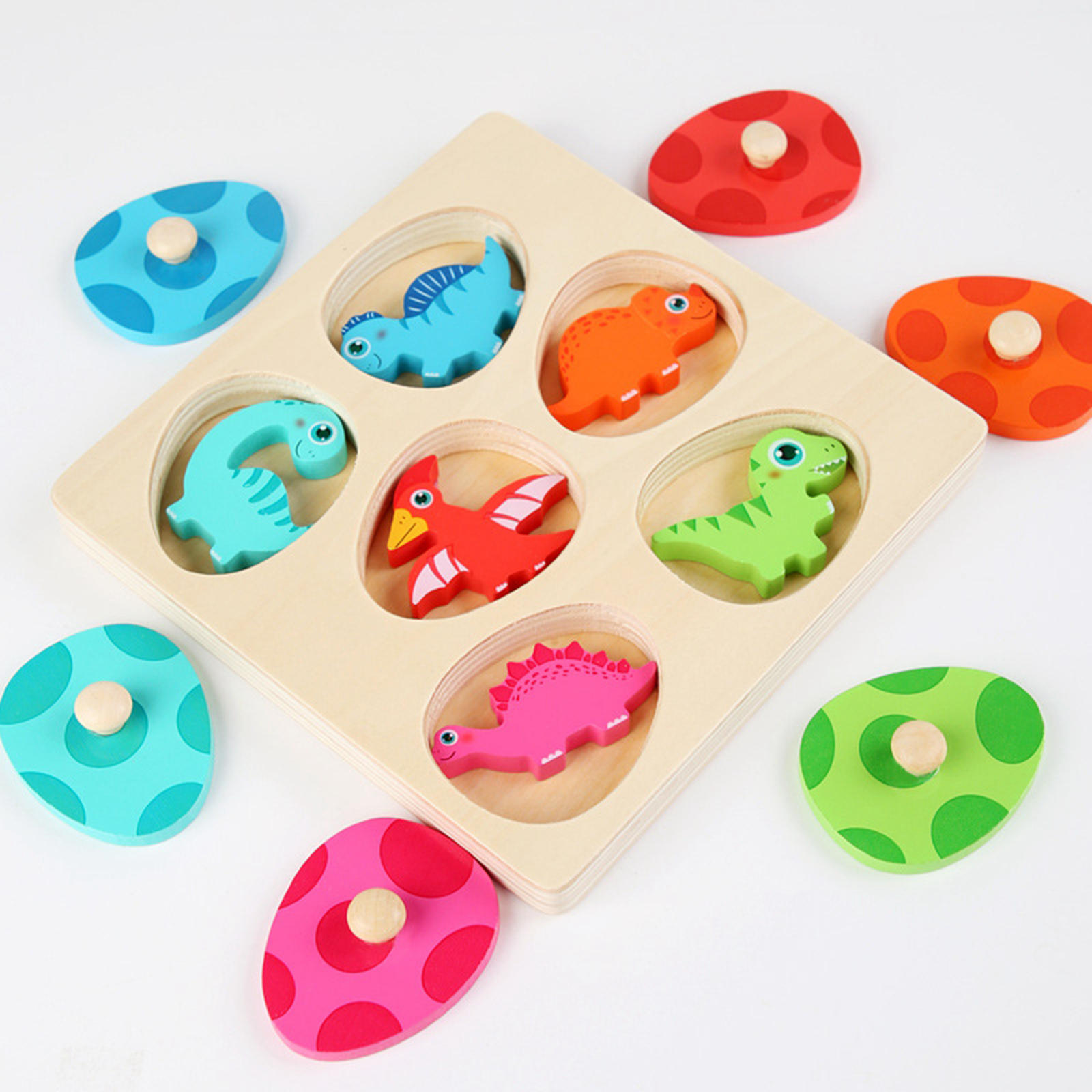 Jigsaw Puzzles Dinosaur Egg Kids Toys Puzzle Educational Montessori Toys for Kids Preschool