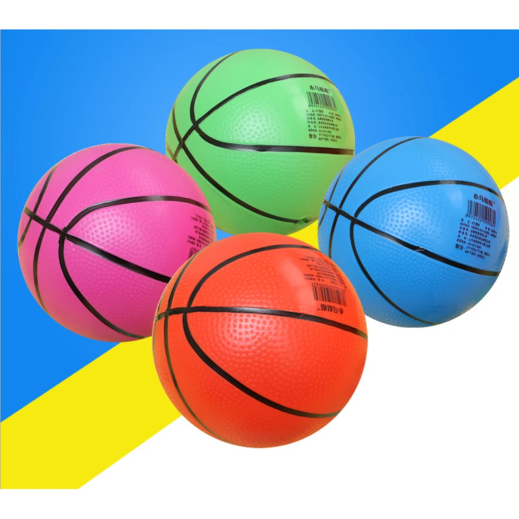 8,5 Zoll Mini Kinder Aufblasbarer Basketball Softball Spielball Ball 