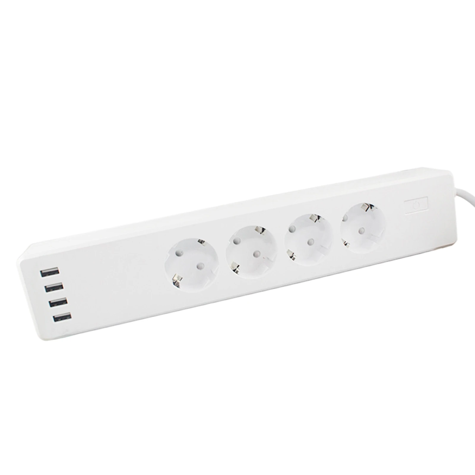 WiFi Smart Power Strip Compatible with Android Wireless 2.4G 4 USB Ports Electric Socket for Home Dormitory for Tuya App