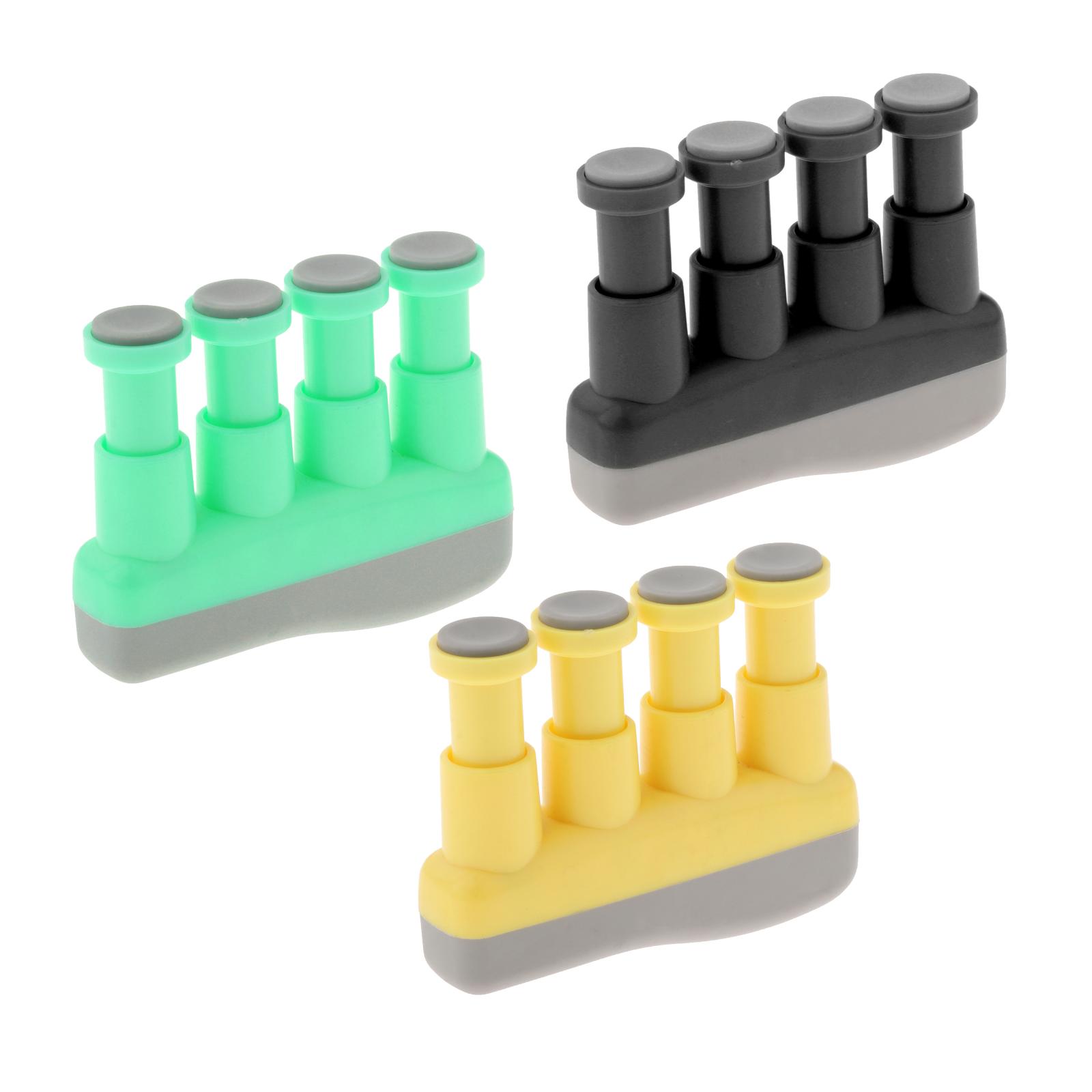 Piano Guitar Finger Exerciser, Hand Strengthener Trainer Tension Exerciser Grip Musical Instrument Accessory