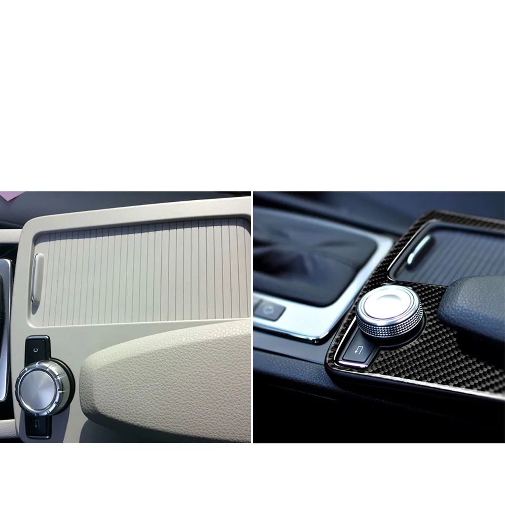 Carbon Fiber Gear er Panel Cover for Mercedes W204 More Resistant To High Temperatures