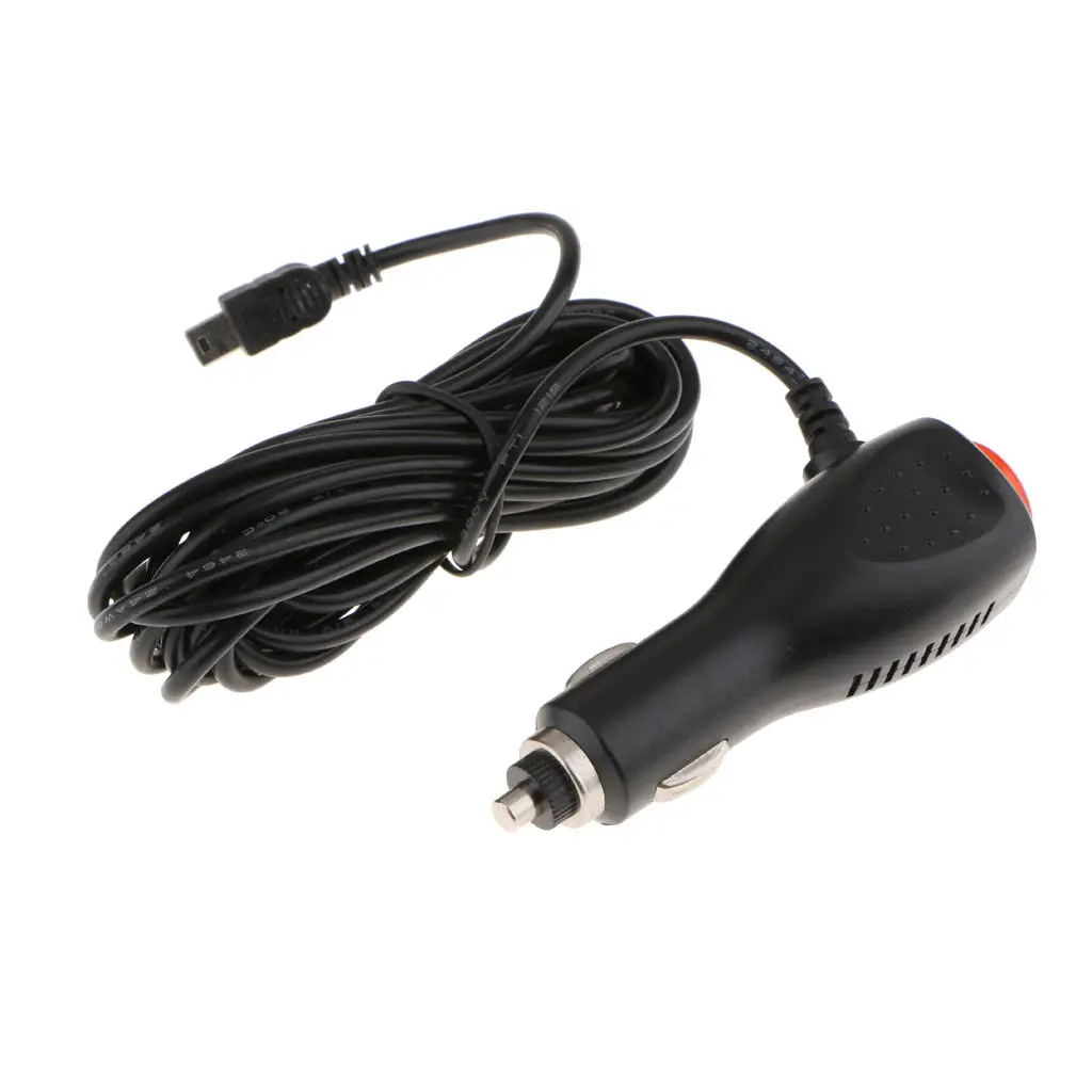 Car 12V-24V to 5V Micro USB Charger Direct Hard Wired for DVR GPS Tab Phoneh