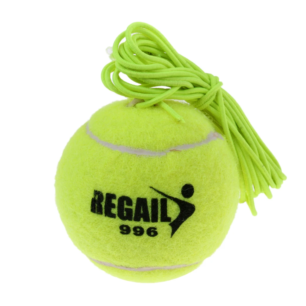Replacement Tennis Trainer Ball Single Self Study with String for Tennis Trainer 