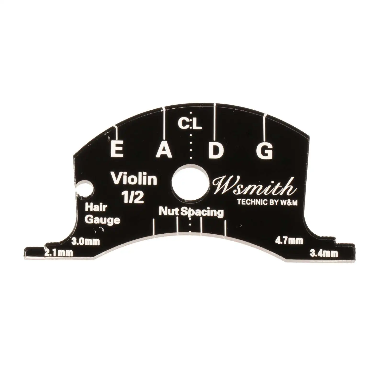 1/2 3/4 4/4 Viola Bridge Fingerboard Scraper Multifunctional Template Repair Reference Tool for Cello Violin Viola Accessories