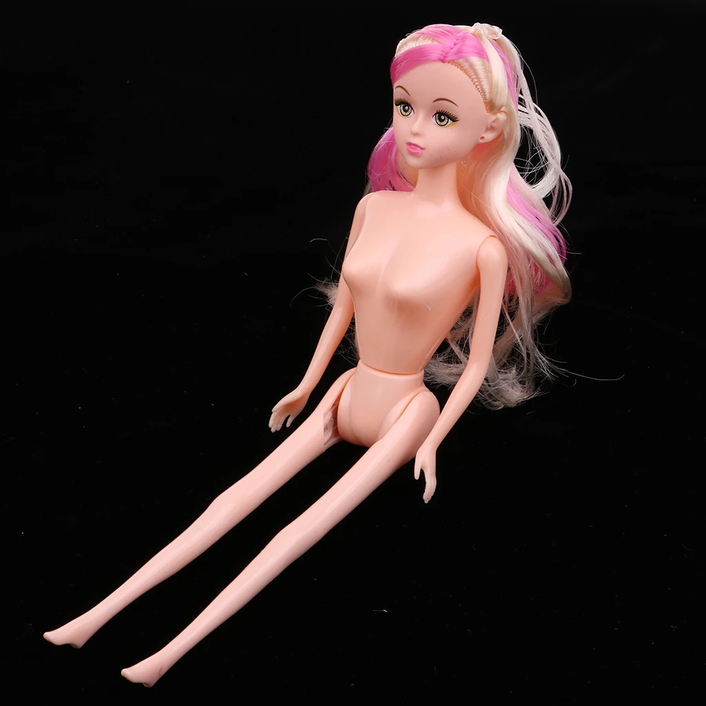  Girl Doll Body For  1/6 BJD Doll DIY Making Accessory Normal Skin