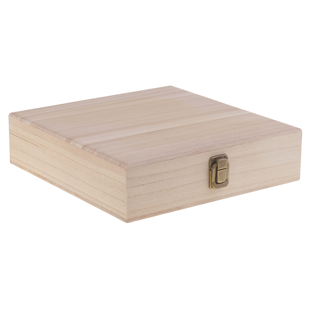 All-purpose Box Wooden Box with Lid - Wooden Box Wooden Box Storage Box