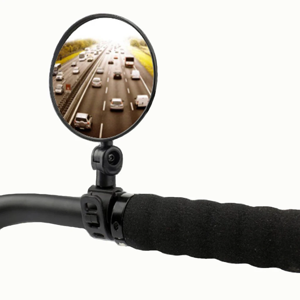 Flat Bike Rear Mirror Mountain Bicycle Durable Handlebar Mirrors Riding