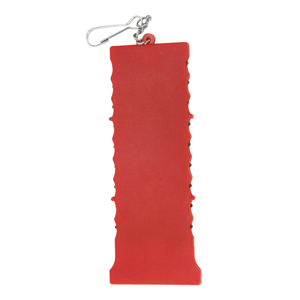 18 Holes Golf Stroke Counter Portable Golf Score Scoring Tool Red Bag Tag
