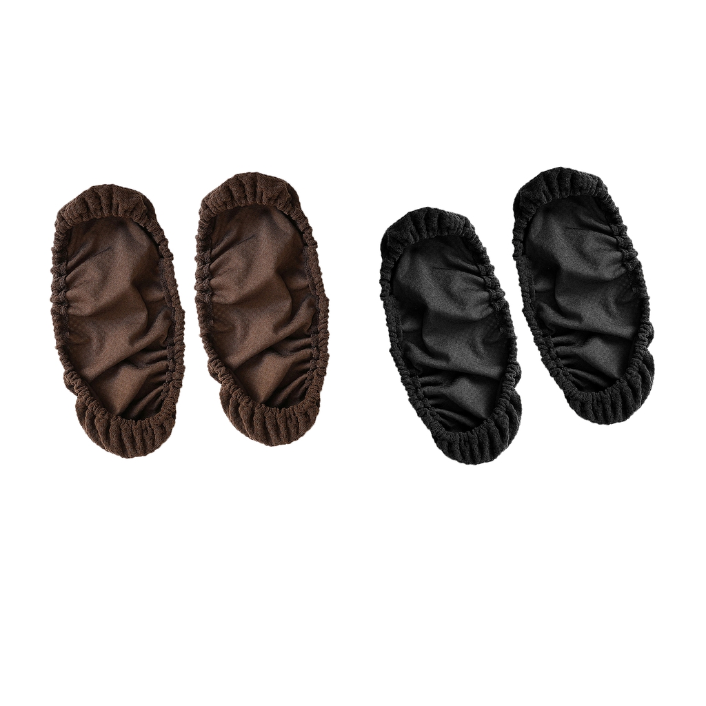 2 Pairs of Armrest Covers for Chair Cover for 25-33 Cm Washable Black
