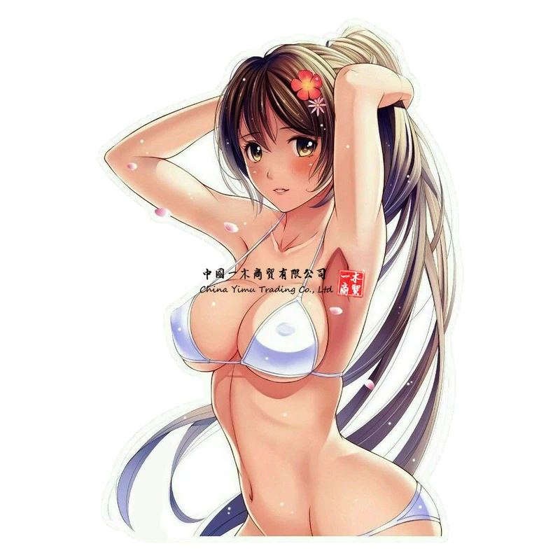 Cartoon Girl Big Tits Nude - Anime Girls Big Boobs Breasts Bikini Skimpy Ecchi Sticker 1 Pack Vinyl  Decal - Car Stickers - AliExpress