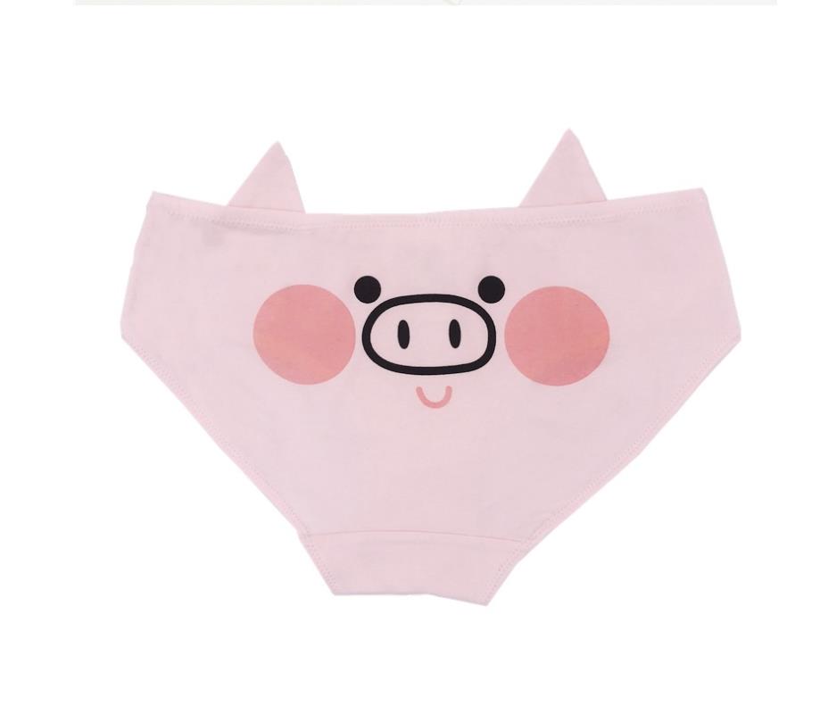 Bragas con estampado de cerdo rosa, ropa interior de algodón con oreja,  bragas de dibujos animados de panda chino, bragas sexys, tangas, lencería  para niñas|Bragas para mujer| - AliExpress