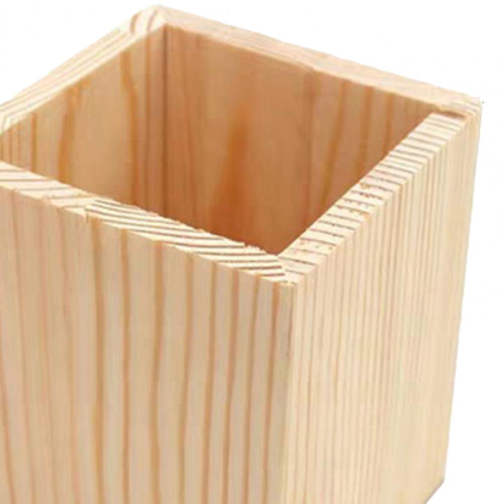 Porte-crayon En Bois En Forme De Livre Vintage - Décoration Bureau Ou Bibliothèque - Dimensions 15x6,5x13,5 Cm