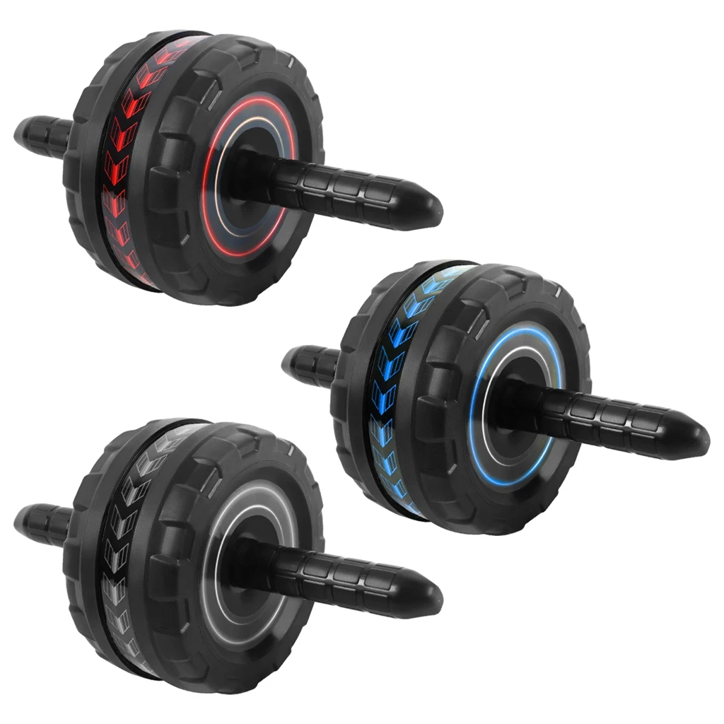 Large wheel Abdominal Wheel Abdominal Roller Arm Waist Leg Exercise Gym Fitness Equipment