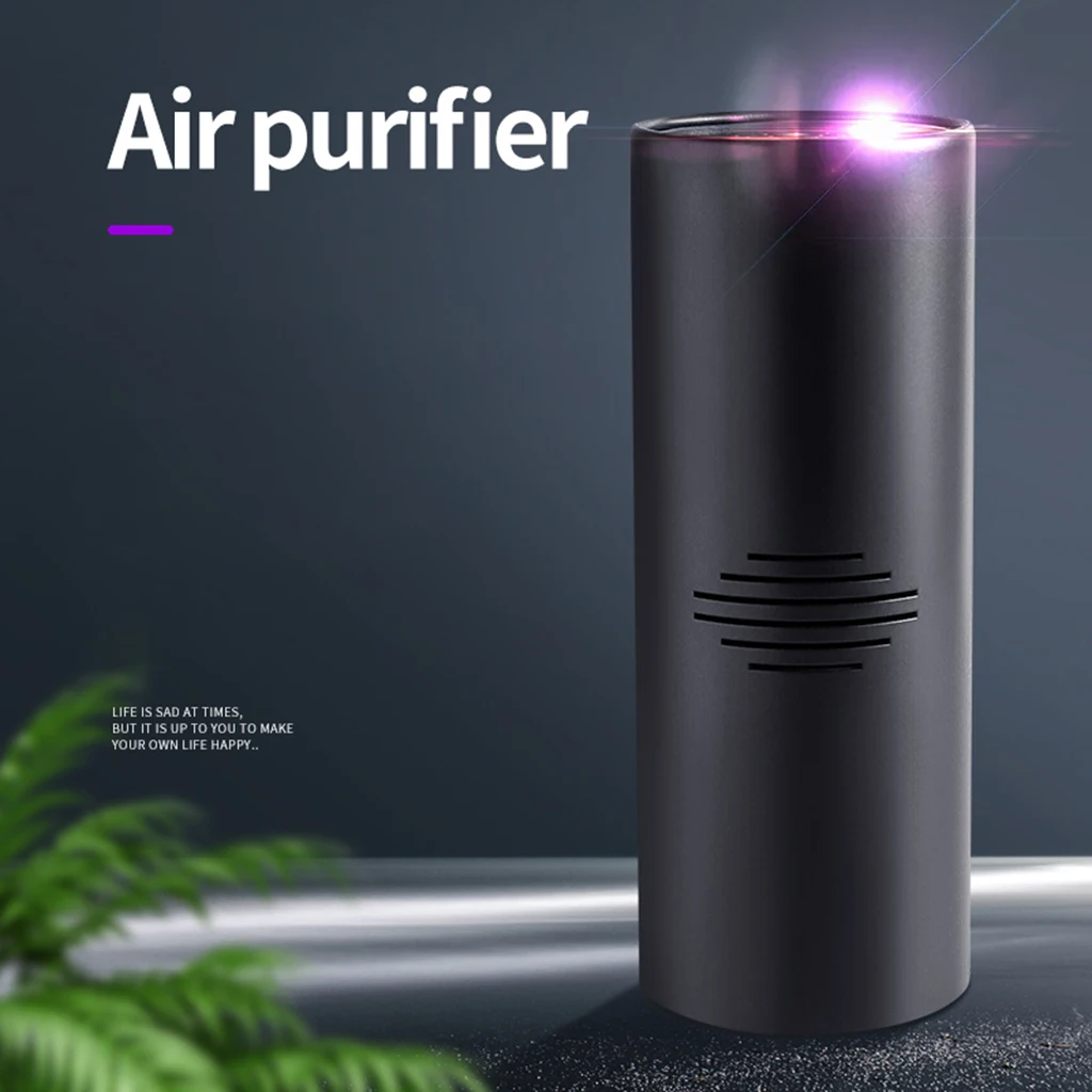 Car Air Purifier Formaldehyde Removing Air Ionizer Office Bedroom Bathroom