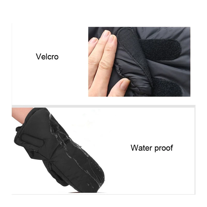 D55E Universal Durable Weatherproof Stroller Hand Muff/Stroller Warmer Gloves for freezing Winter Warm Comfortable Gloves baby stroller accessories and parts	