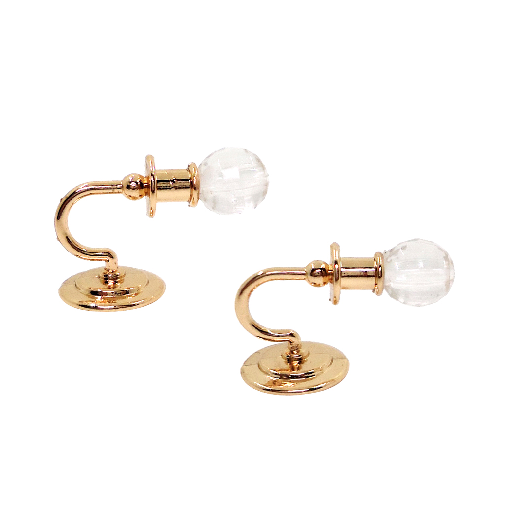 Crafted 1/12 Dollhouse Wall Light Miniature Accessory Furnishings Toys